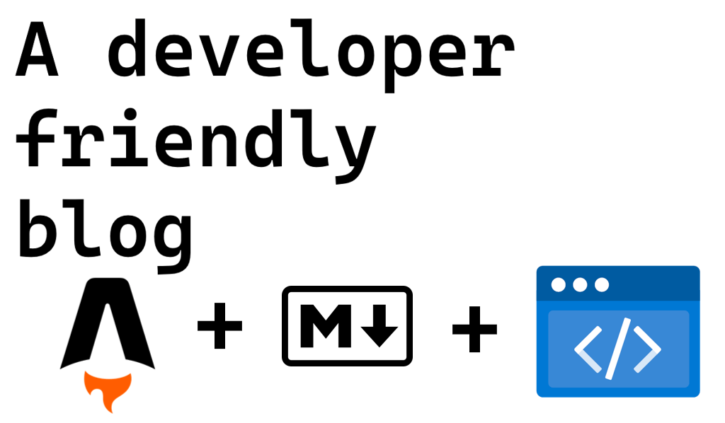 Building a developer friendly blog